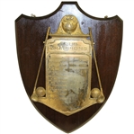 1921-1933 Club Champions Award Plaque - Roth Collection