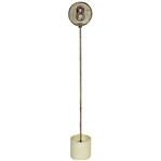 Early 1900 Putting Green Hole Marker - #8 - Roth Collection