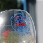 1965 US Open at Bellerive Set of Drinking Glasses - Player Completes Career Grand Slam - Roth Collection