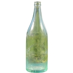 Vintage Old Country Club Methuen Mass. Golfer with Green Glass Bottle - Roth Collection