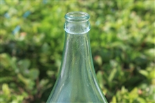 Vintage Old Country Club Methuen Mass. Golfer with Green Glass Bottle - Roth Collection