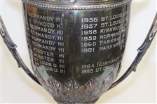 1966 The Radcliffe Trophy - St. Louis District Golf Assn. Perpetual High School Champ Trophy - Roth Collection