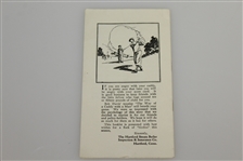 1926 New York Sun 'Bob Davis Recalls: The Way of a Caddie with a Man' Booklet - Roth Collection