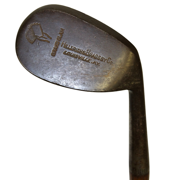 Hillerich & Bradsby Co. Louisville, KY. Grand Slam Dot Face Wedge with Shaft Stamp - Roth Collection