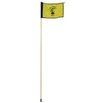 Cape Fear Country Club Est. 1896 Embroidered Course Flag with Flagstick - Roth Collection