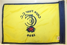 Cape Fear Country Club Est. 1896 Embroidered Course Flag with Flagstick - Roth Collection