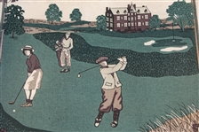 Golf Themed Cloth 'Directors Chair' - Roth Collection
