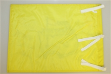 Palmer, Nicklaus, & Woods Signed 2000 Masters Embroidered Flag with Others JSA ALOA