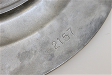 59th PGA Championship at Pebble Beach Commemorative Pewter Plate with Center Photo - 1977