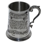St. Andrews The Old Course Pewter Golf Tankard - Made in England