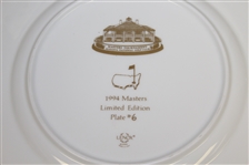 1994 Masters Tournament Lenox Limited Edition Member Plate #6