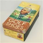 1950's Tommy Armour Mint Golf Shoes in Original Advertising Box