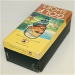 1950's Tommy Armour Mint Golf Shoes in Original Advertising Box