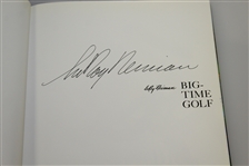 Leroy Neiman Signed 'Big Time Golf' Book JSA ALOA