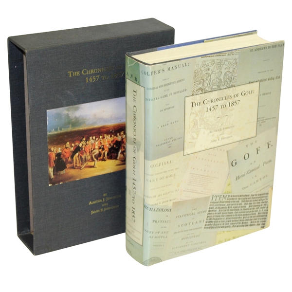 History of Golf 1457-1857 Ltd Edition Signed and in Slip Case - Excellent Condition
