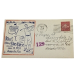 1933 Augusta National Golf Club Bobby Jones Course Opening FDC - Red