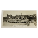 1932 Bobby Jones Putting at Road Hole Golf at St. Andrews Cigarette Card