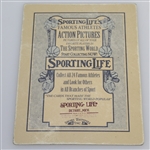 Robert T. Jones Sporting Life 'Cabinet Series' Card - Distressed Art Piece