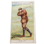 Vintage Mitchells Cigarettes Golf Card - Smoke Prize Crop Cigarettes