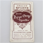 Vintage Mitchell's Cigarettes Golf Card - Smoke 'Prize Crop' Cigarettes