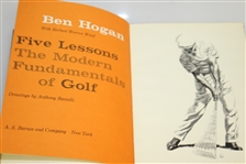 Ben Hogan's Five Lesson Deluxe 1st Edition Book in Slip Case