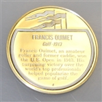 Francis Ouimet Sterling Silver US Open - 1913 Golf Legends Coin