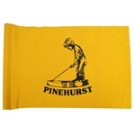 Pinehurst Yellow Course Flown Flag