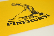 Pinehurst Yellow Course Flown Flag