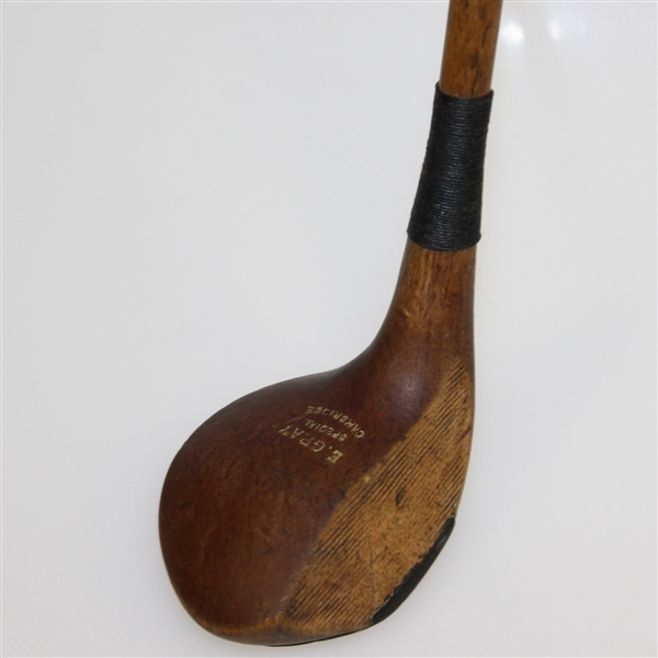 E. Gray Cambridge Special Driver - Brass Sole Plate