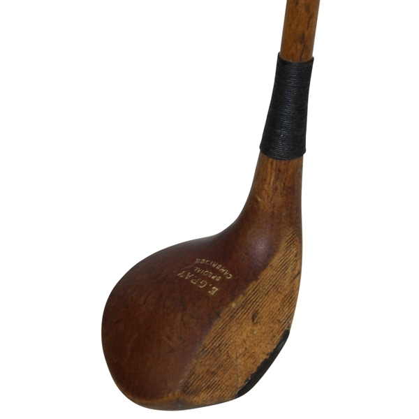 E. Gray Cambridge Special Driver - Brass Sole Plate - Roth Collection
