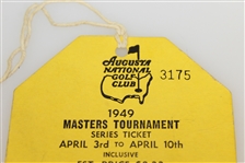 1949 Masters Tournament SERIES Badge #3175