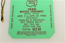 1960 Masters Tournament SERIES Badge #7751 - Arnold Palmer Winner
