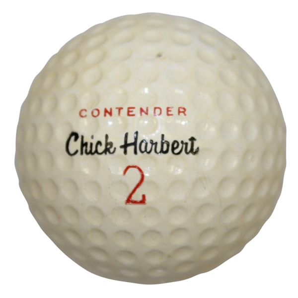 Chick Harbert Contender Logo 2 Golf Ball - Sourced From Family