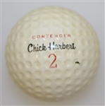 Chick Harbert 'Contender' Logo 2 Golf Ball - Sourced From Family