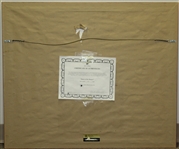Jack Nicklaus Signed 2000 Flag Ltd Ed 'Master of the Masters' Photo Display 55/100 - Framed JSA ALOA