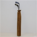 St. Paul Minnesota Leather Miniature Golf Bag with Sterling Golf Club Hat Pins