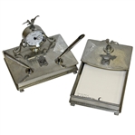 Shirley Williamsburg Golf Themed Anheuser-Busch Golf Classic Desk Set