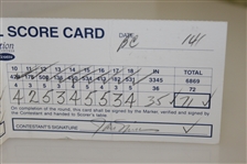 Jack Nicklaus Signed Official 1994 The Tradition Used Scorecard JSA ALOA