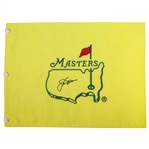 Jack Nicklaus Signed Masters Undated Embroidered Flag JSA ALOA