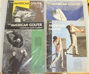 Eighteen Issues of 'The American Golfer' Magazine - April 1930 - January 1936