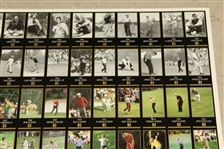 Champions of Golf 'The Masters Collection' Uncut Sheet of Golf Cards