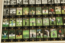 Champions of Golf 'The Masters Collection' Uncut Sheet of Golf Cards
