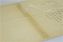 1899 R&A St. Andrews Calcutta Cup Tournament Bracket Sheet with F.G. Tait