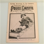 Four Vintage 1920's Police Gazette Illustrated Sports Journals - Walter Hagen Content