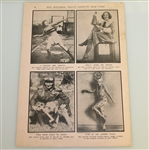 Four Vintage 1920's Police Gazette Illustrated Sports Journals - Walter Hagen Content