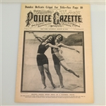 Three Vintage 1920's Police Gazette Illustrated Sports Journals - Bobby Jones Content