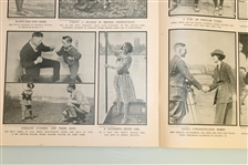 Three Vintage 1920's Police Gazette Illustrated Sports Journals - Bobby Jones Content