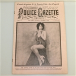 Three Vintage 1920's Police Gazette Illustrated Sports Journals - Bobby Jones Content