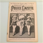Three Vintage 1920's Police Gazette Illustrated Sports Journals - Miscellaneous