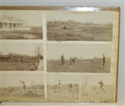 Twelve 1896 Images - Fairfield Golf Club House - Two Sheets (Matted on Cardboard)